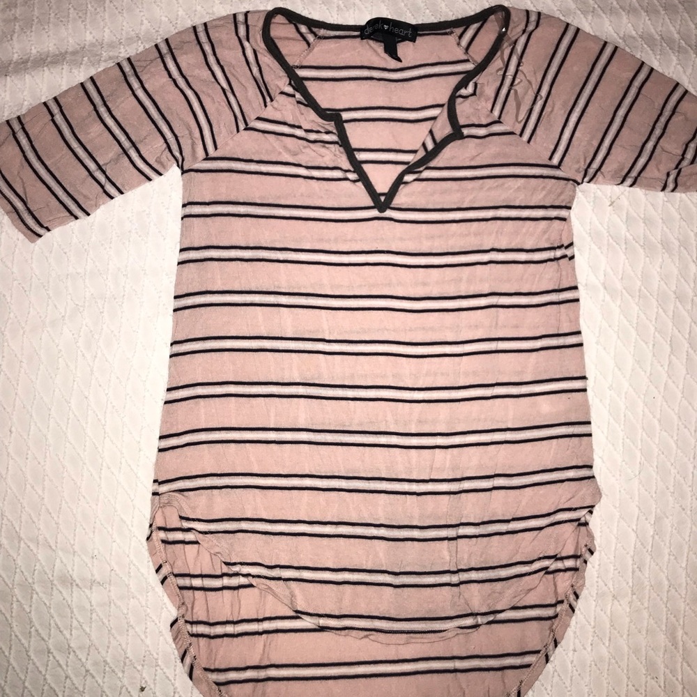 striped tee